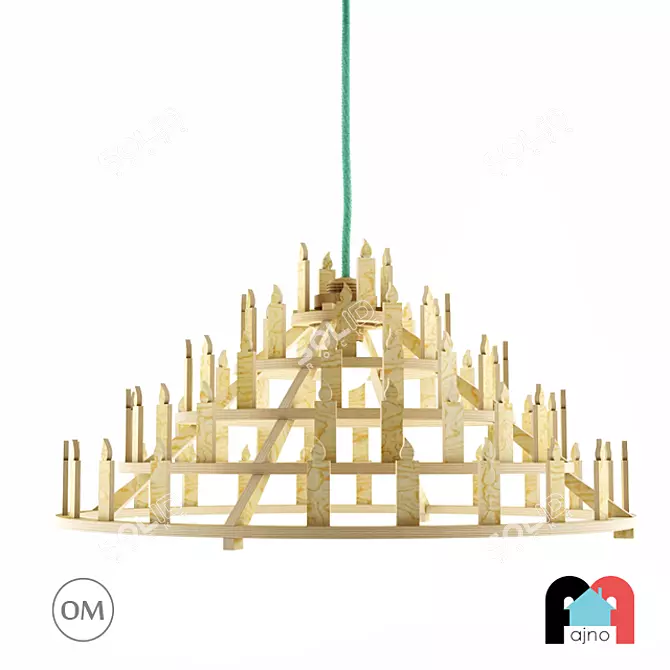 Sleek Illumination: Detail Lamp 3D model image 1