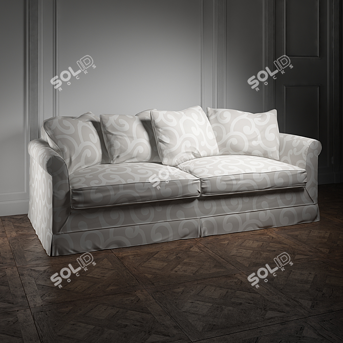 Italian Elegance: Ville Venete Bellini 3D model image 2