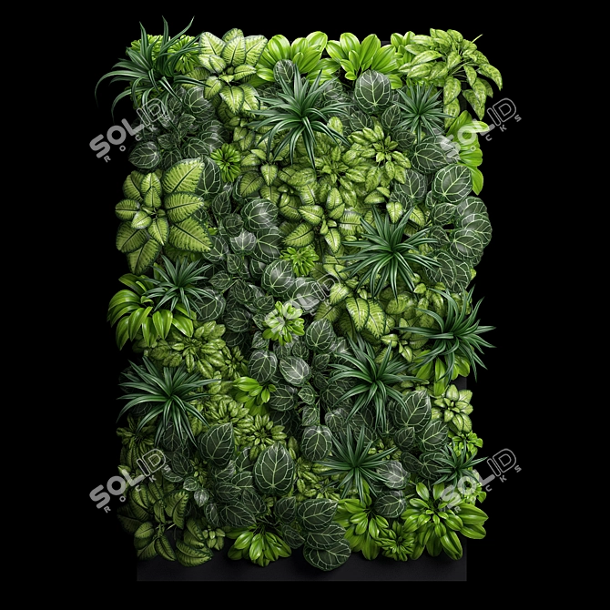 EcoWall Living Panel 3D model image 1