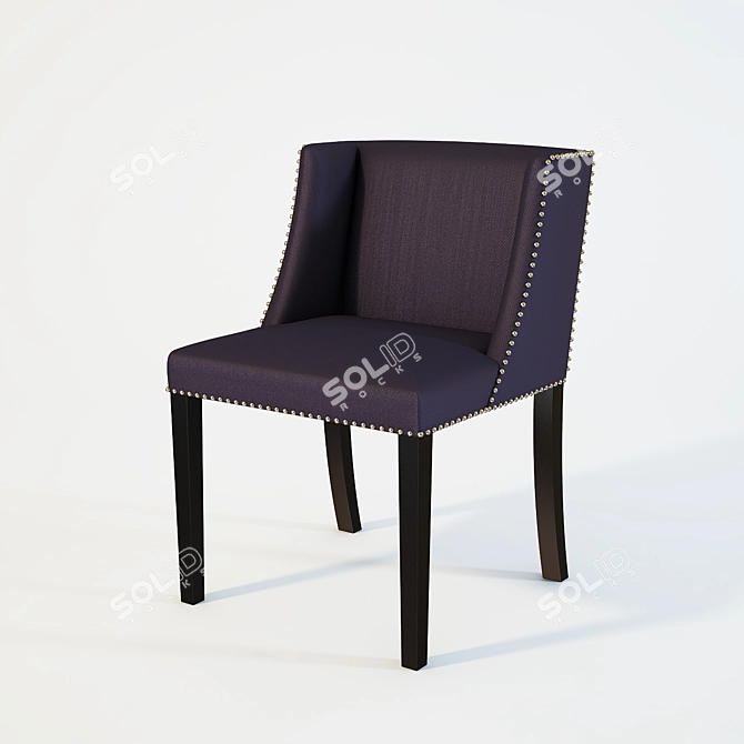 Stylish EICHHOLTZ ST JAMES Chair 3D model image 1