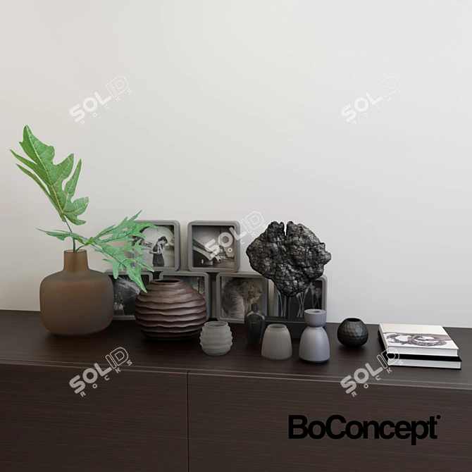 Boconcept Decor Set 3D model image 1
