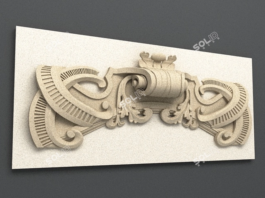Architectural Facade Replication 3D model image 1