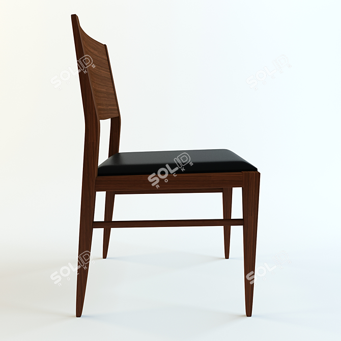 Cosmo James Tan Medium Chair 3D model image 2