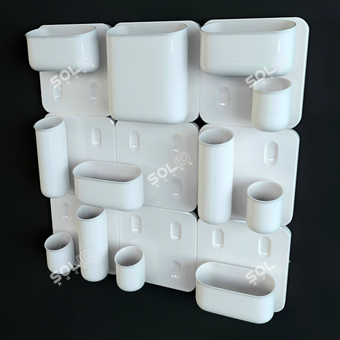 Magnetic Modular Storage: Urbio 3D model image 2