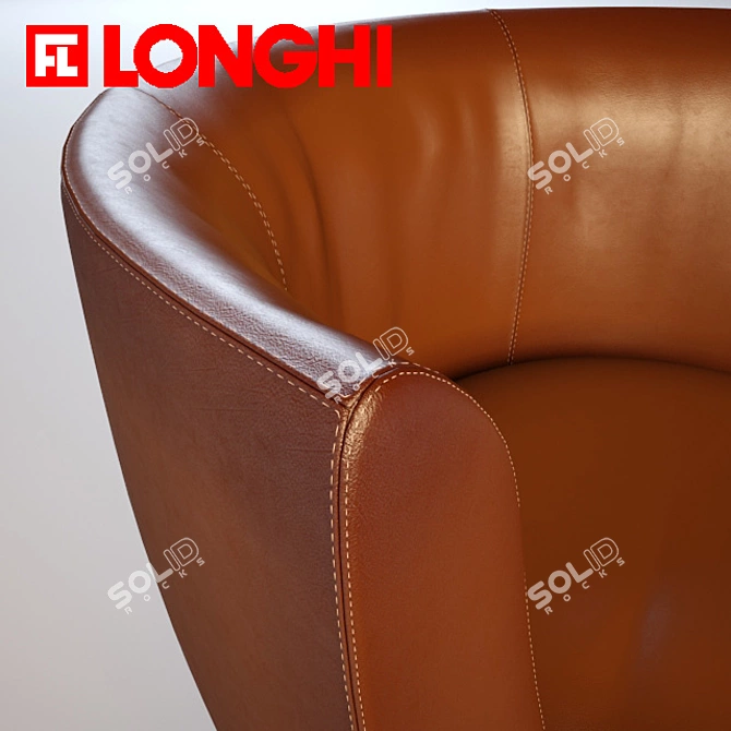 Luxurious Loveluxe Laurent Armchair 3D model image 2