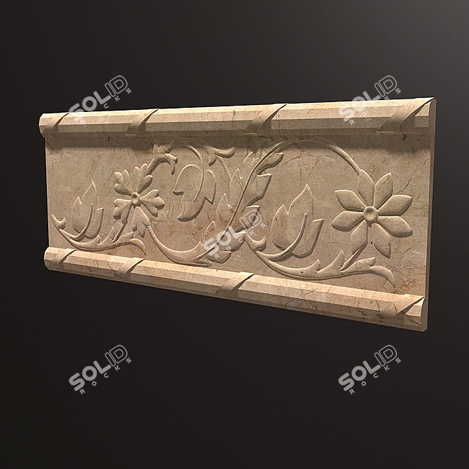 Marble Molding: Elegant 3D Max Design 3D model image 1