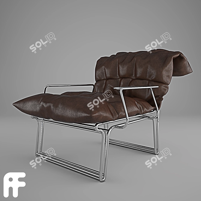 ErgoFit Desk Chair 3D model image 1