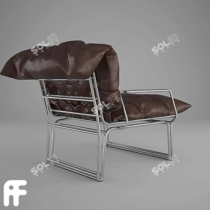 ErgoFit Desk Chair 3D model image 2