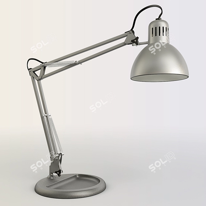 Compact Desk Lamp 3D model image 1