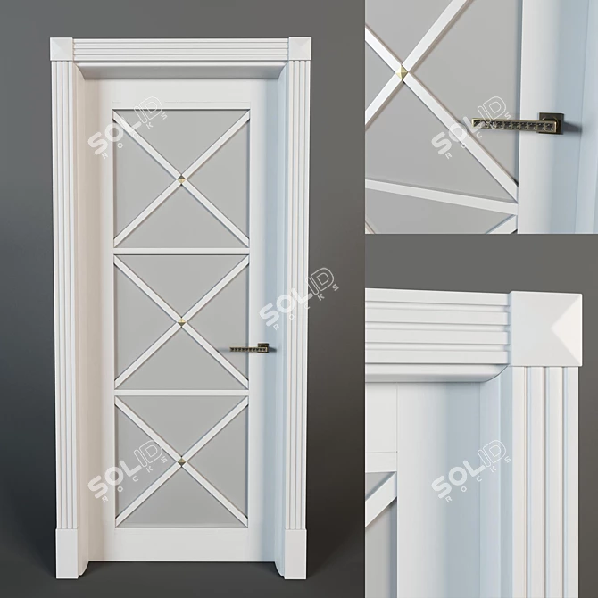 Custom Made Door 3D model image 1