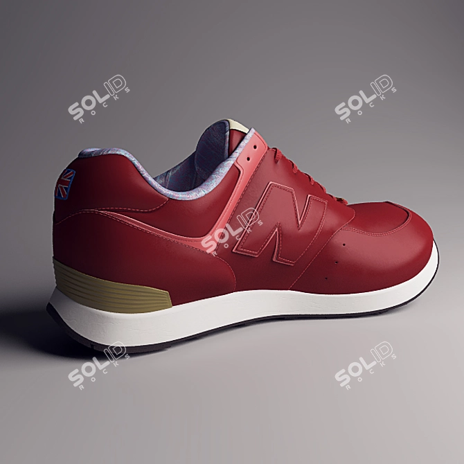 The Red Lion: New Balance 576 3D model image 1