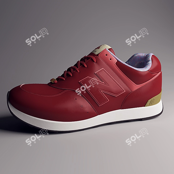 The Red Lion: New Balance 576 3D model image 2