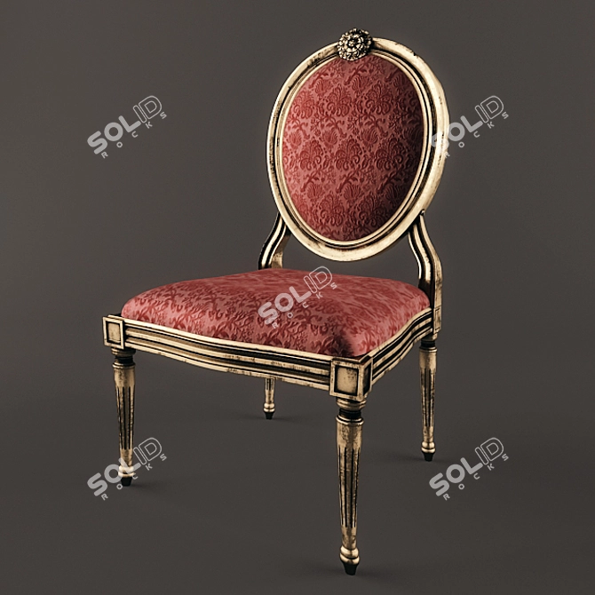 Timeless Elegance: Classic Chair 3D model image 1