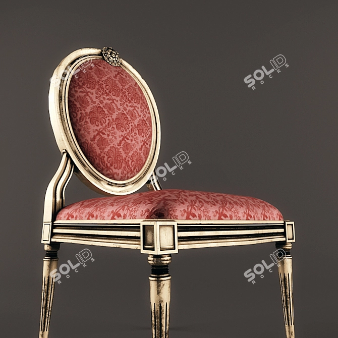 Timeless Elegance: Classic Chair 3D model image 2