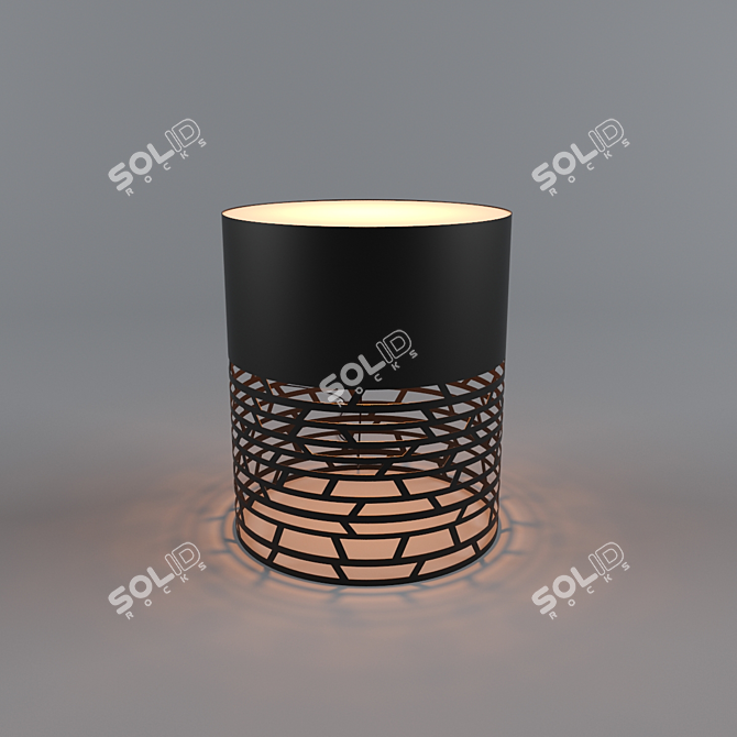 Modern Nest Floor Lamp 3D model image 1