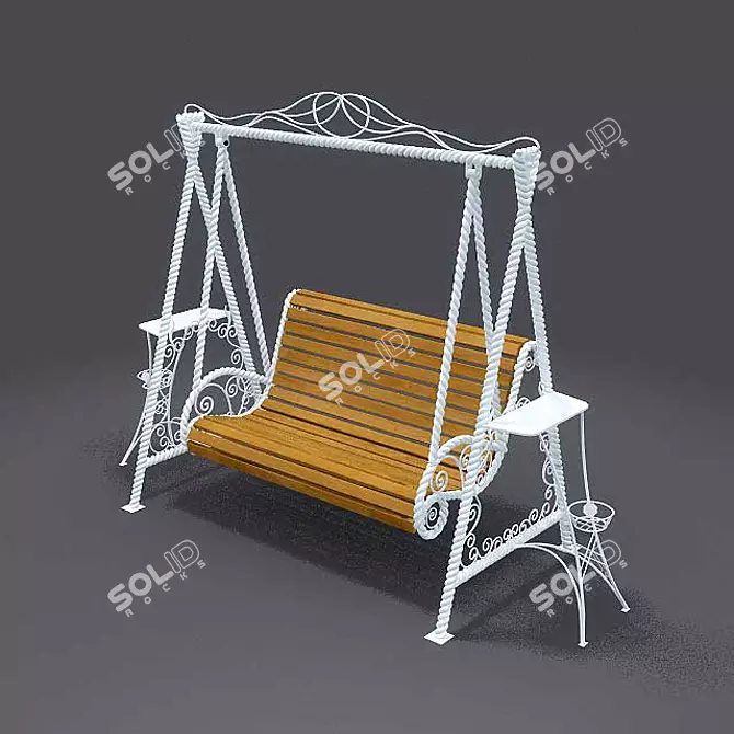 Classic Swing 3D model image 1