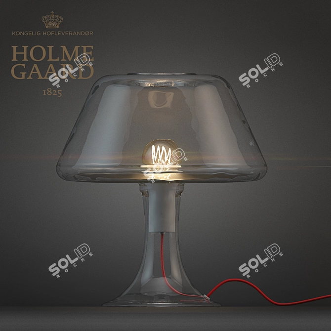 Timeless Elegance: Classic One Table Lamp 3D model image 1