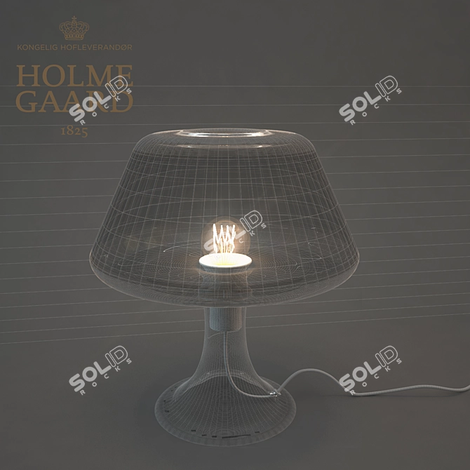 Timeless Elegance: Classic One Table Lamp 3D model image 3