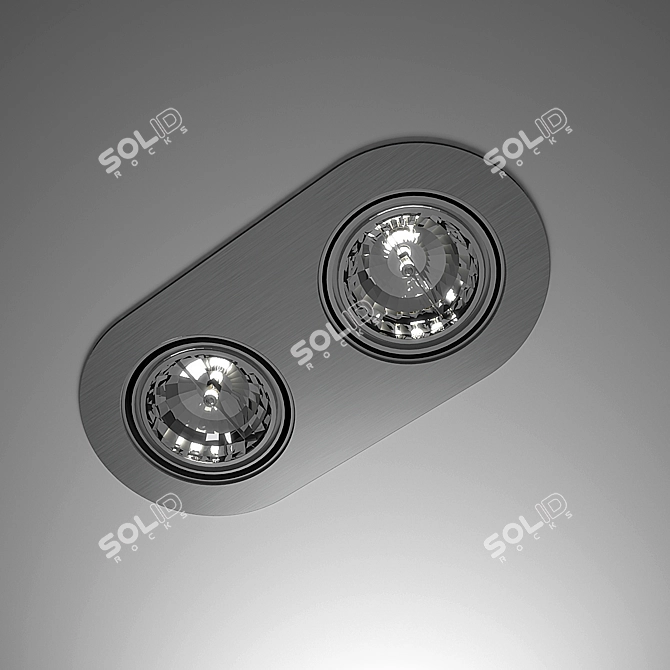 Sleek 590 Savio Lighting 3D model image 1