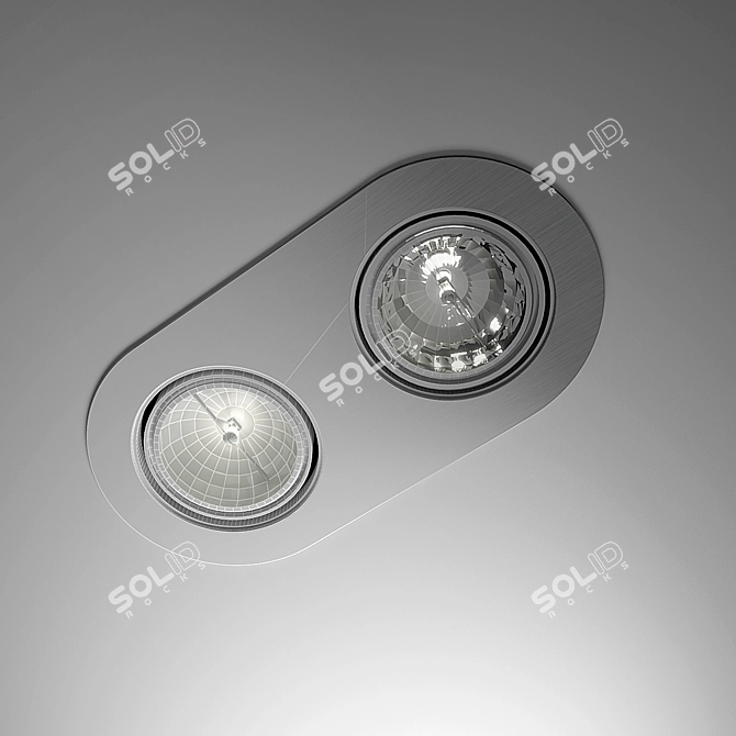 Sleek 590 Savio Lighting 3D model image 2