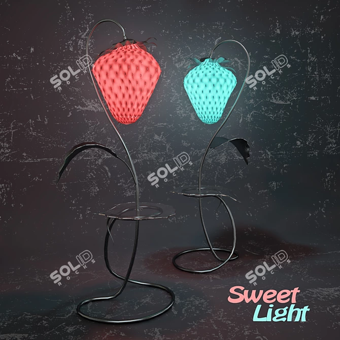 Berry Sweet Floor Lamp 3D model image 1