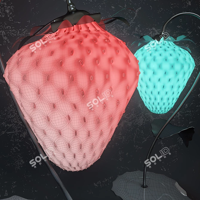 Berry Sweet Floor Lamp 3D model image 2