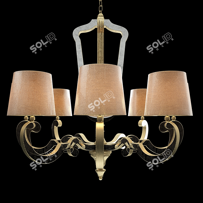 Venetian Art Lighting 3D model image 1