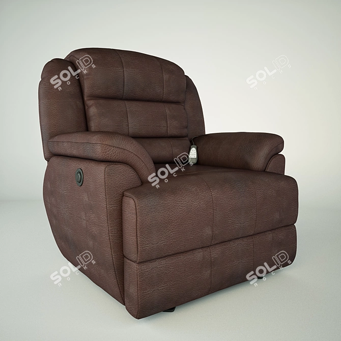 Ultimate Power Massage Recliner 3D model image 2