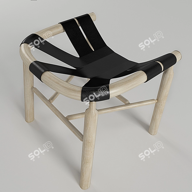Title: Ninna Relax Chair 3D model image 2