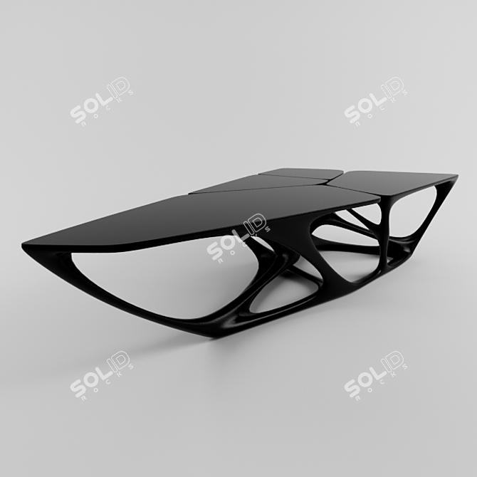 Bionic Mesa Table by Zaha 3D model image 1