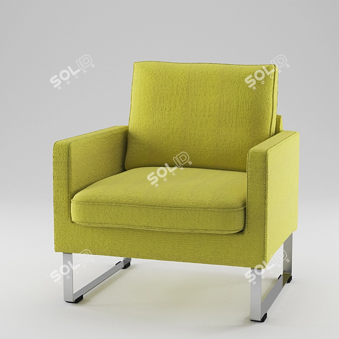 Modern Melba Chair - 3D Model 3D model image 1