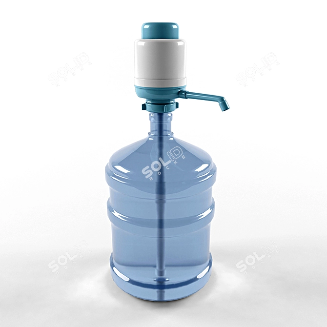 Water Pump Dispenser 3D model image 1