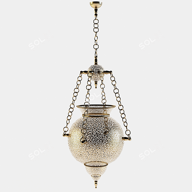 Oriental Essence Lamp 3D model image 1