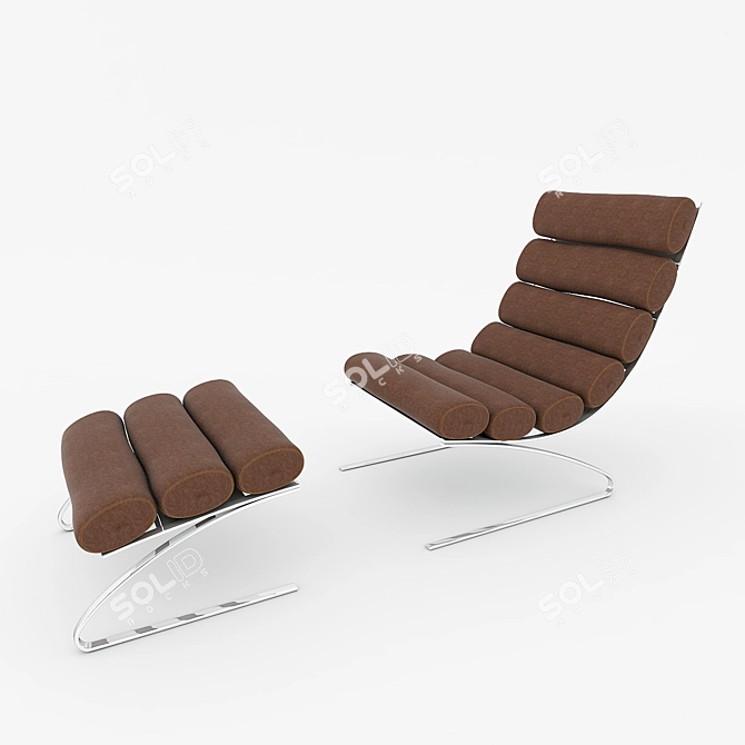 ErgoSinus: Ultimate Comfort Seating 3D model image 1