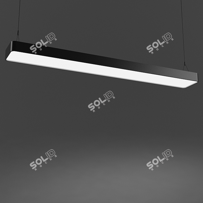 Sleek Caleo-P1 Light Fixture 3D model image 2