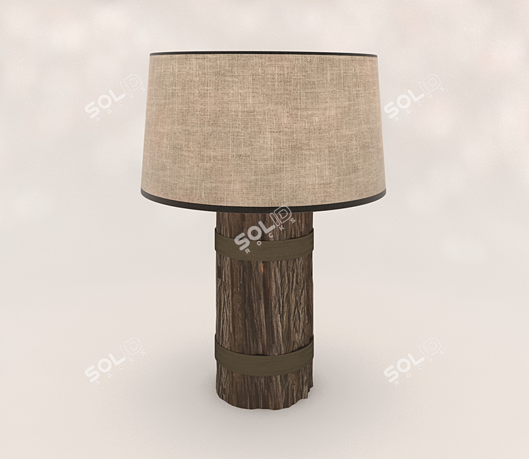 Nautical Elegance - Table Lamp 3D model image 1