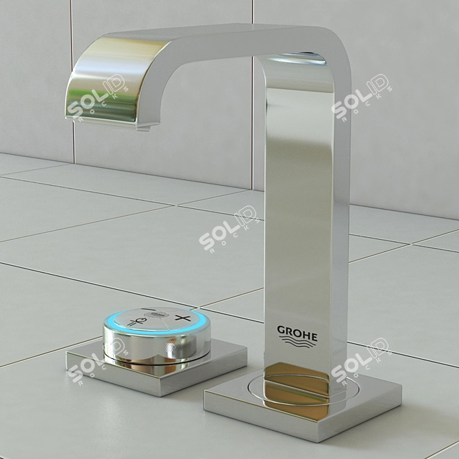 Grohe F-Digital L-Size Mixer 3D model image 2