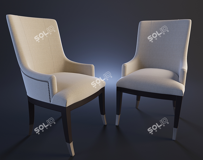 Versatile Choice: Chair A La Carte 3D model image 1