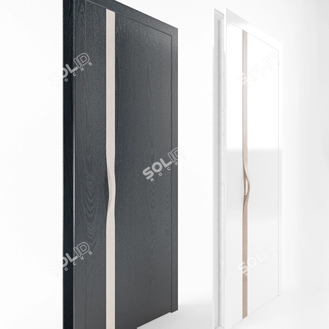 Sofia Smart Glass Door 3D model image 2