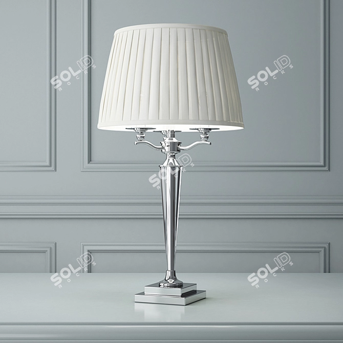 Franklite TL896 Table Lamp: Sleek and Stylish Lighting 3D model image 1