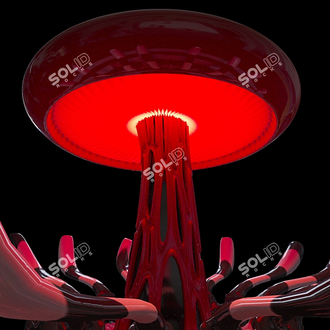 Title: Nuke Glow Lamp 3D model image 2