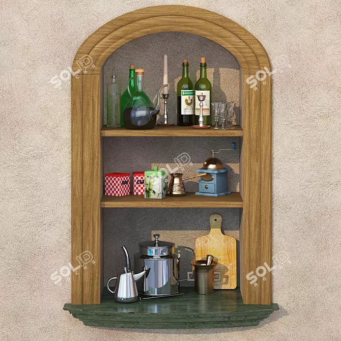 Versatile Kitchen Essentials 3D model image 1