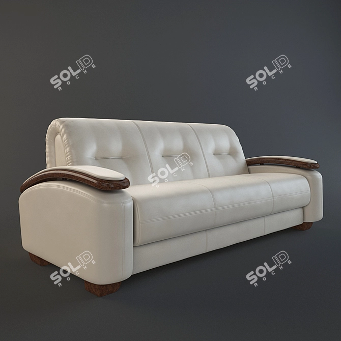 "Onega" Modern Sofa 3D model image 2
