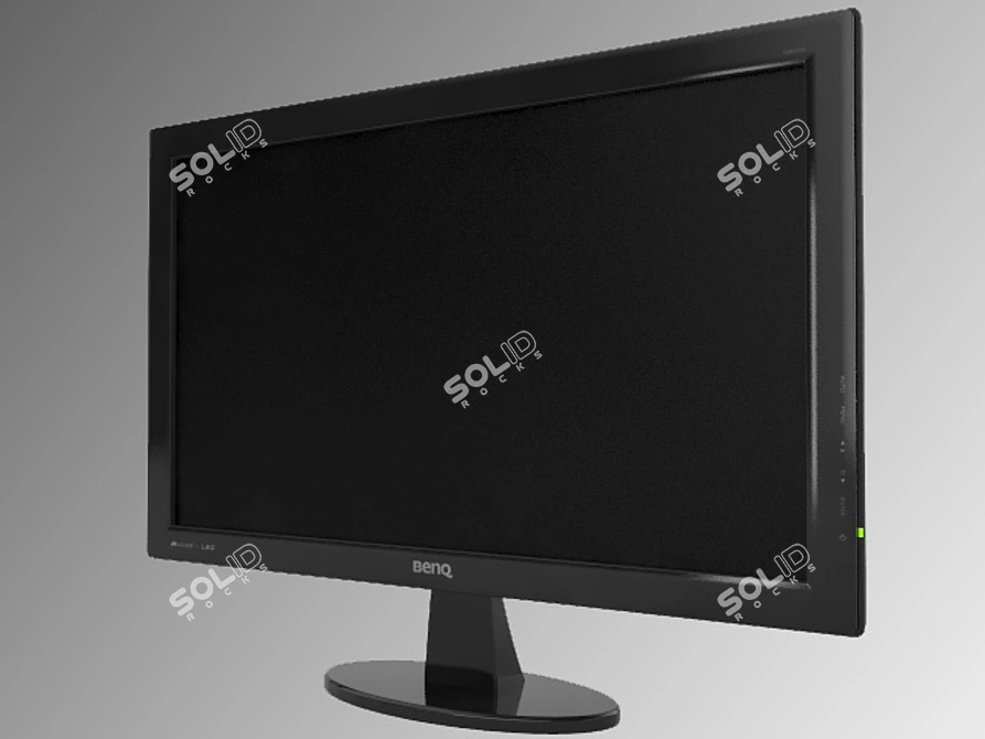 Budget Benq GW2255 Monitor 3D model image 1