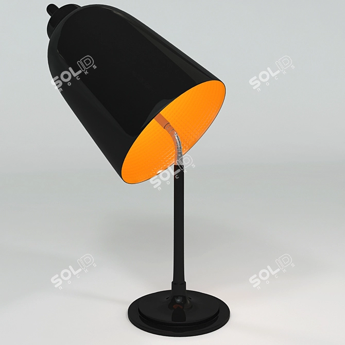 Modern Indian-inspired Table Lamp - Stille T2 3D model image 1