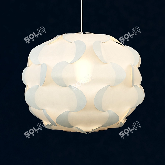 Ikea Fillsta Lamp: Stylish Illumination, Easy Assembly 3D model image 2