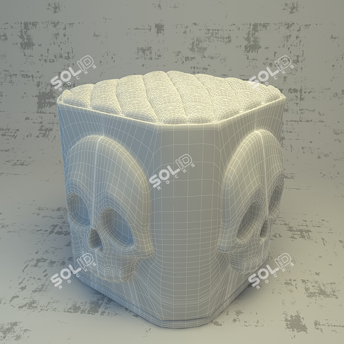 Skullpuff - Unique Concept Design 3D model image 2