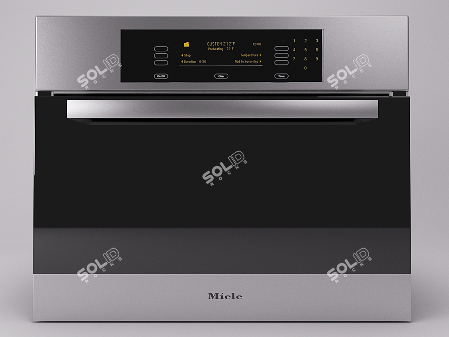 Miele Steam Cooker-DG4080 3D model image 1