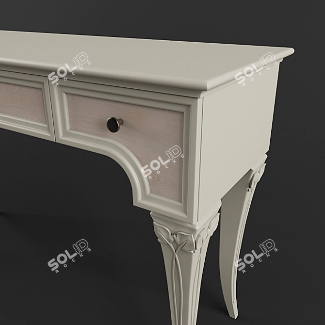 Elegant Vanity Table by Ferretti 3D model image 2