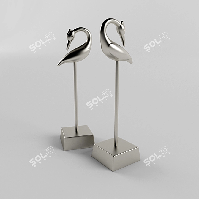 Elegant Photo-Inspired Decor 3D model image 1